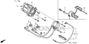 Image of 30700-ZA0-982