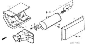 SEPARATOR A, MUFFLER