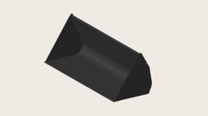 BUCKET,GP, 3.25 CU YD, 96"
