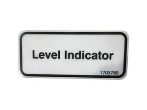 DECAL,LEVEL INDICATOR