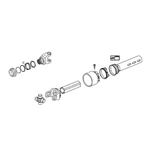 U-Joint With Shaft AND Shie