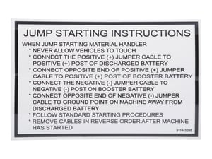 DECAL - INSTRUCTION