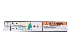 DECAL,DECAL,WARNING DUAL CAP.