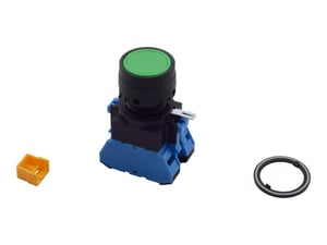 SWITCH, PUSH BUTTON (GREEN)