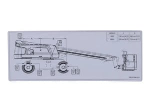DECAL,LIFT DIAGRAM