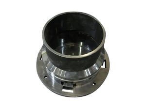 LOUVER ROUND 4" W/ 2-1/2" HA