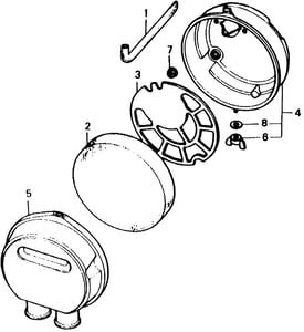 COVER, AIR CLEANER