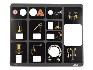 DECAL, (CONSOLE LID)