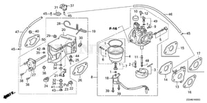Image of 16100-ZF6-D02