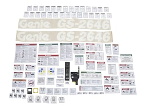 DECAL,KIT, 2646 COMP, ANSI