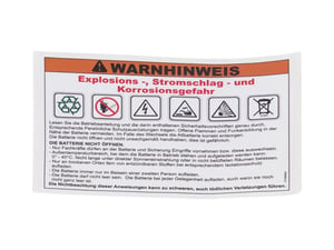 STICKER LITHIUM