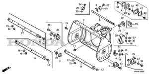 Image of 76710-V45-A00ZA