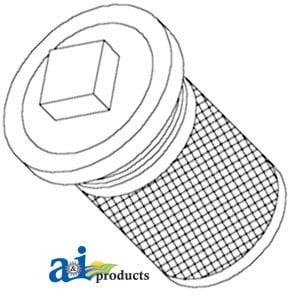 Drain Plug &amp; Screen Assy. , Oil Pan