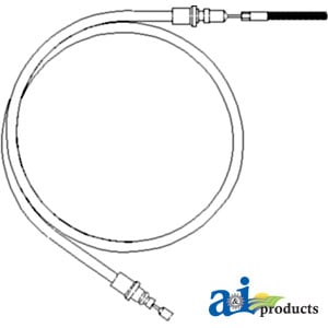 Cable; RH Hand Brake