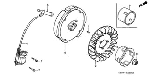 Image of 31100-ZE0-010