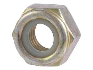 NUT-HEX LOCK-M10X1.50--ZINC PL