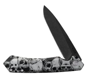 Embellished Black Anodized Aluminum Kinzua® with DLC Spear Blade