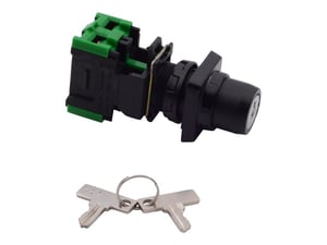 SWITCH, KEY 3-POS. SELECTOR