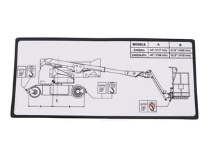 DECAL,LIFT DIAGRAM