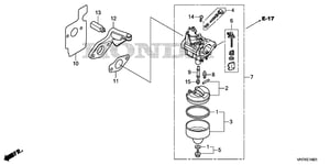 Image of 16100-Z9M-J61