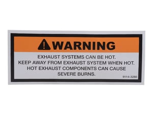 DECAL - WARNING