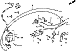 COIL ASSY., LAMP (NOT AVAILABLE)