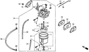 Image of 16010-ZC0-005