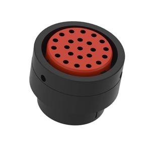 57M7543: Black Internal Electrical Connector Housing, 23 Cavities