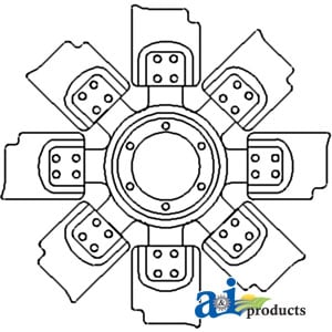 Fan, 8 Blade
