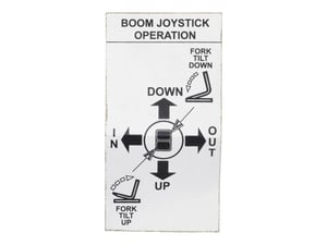 DECAL - BOOM CONTROL