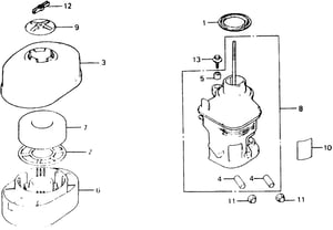 Image of 17231-ZE2-810