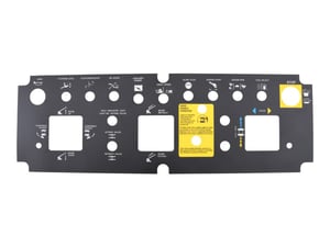 DECAL, PLAT,CONTROL PANEL,S80