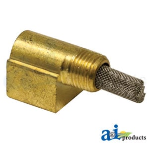 Elbow &amp; Strainer, Carburetor