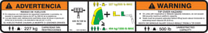 DECAL,DUAL CAP. (SPA,ENG)(PLF)