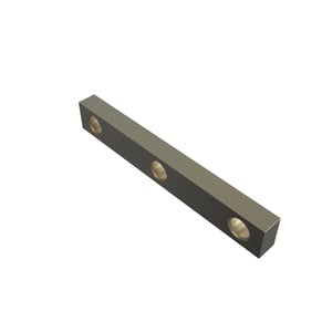 HXE29392: Wide Knife Threaded Bar Plate