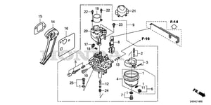 Image of 16100-Z8C-D01