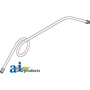 Fuel Line, Tank To Strainer