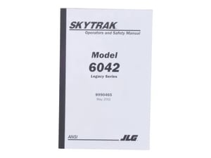 MANUAL OWNER/OPERATOR 6042