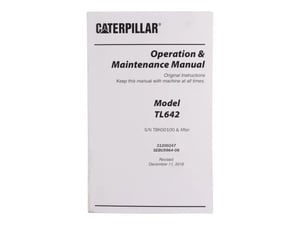 TL642 OPER. MANUAL