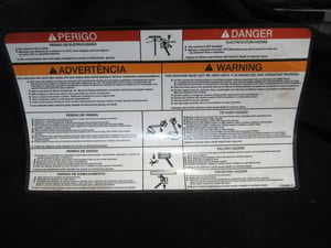 DECAL,WARNING (PLF) (BRZ,POR)