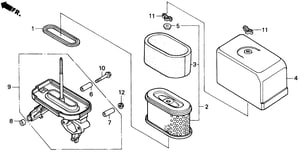 Image of 17239-ZE8-700