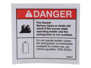 GN-DECAL, FIRE EXTINGUISHER