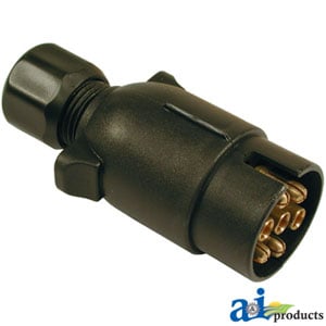 7 Pin Plug - Plastic