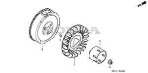 FLYWHEEL (SEL-LAMP)