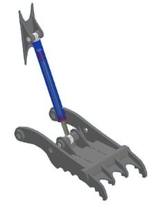 Image of MAIN PIN HYDRAULIC THUMBS