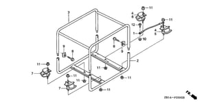 FRAME (LOWER) (NOT AVAILABLE)