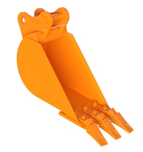 12" Tooth Bucket w/BOT for OptiBoom MAX