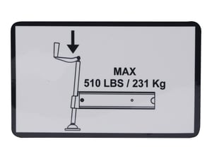 DECAL,MAX O/R LOAD