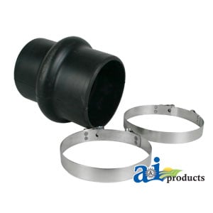 Centri Rubber Hump Hose Reducer w/2 Clamps 4`-4 1/2`