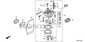 Image of 16100-Z1V-801